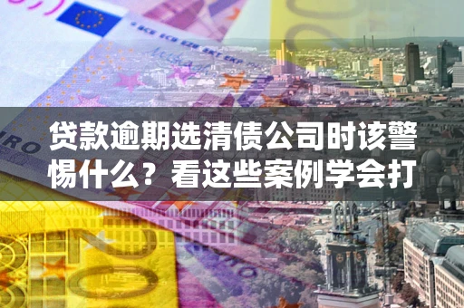 武汉贷款逾期选清债公司时该警惕什么？看这些案例学会打翻身仗