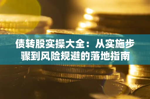 武汉债转股实操大全：从实施步骤到风险规避的落地指南