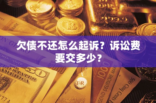 武汉欠债不还怎么起诉？诉讼费要交多少？