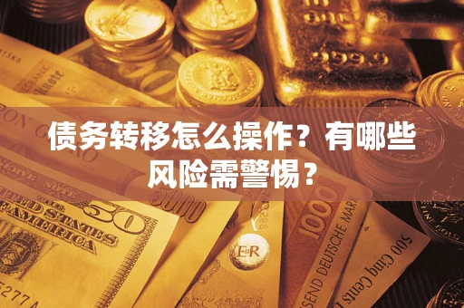 武汉债务转移怎么操作？有哪些风险需警惕？