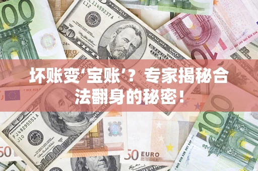 武汉坏账变‘宝账’？专家揭秘合法翻身的秘密！